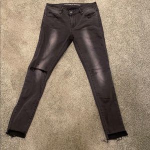 Articles of Society faded grey/black denim